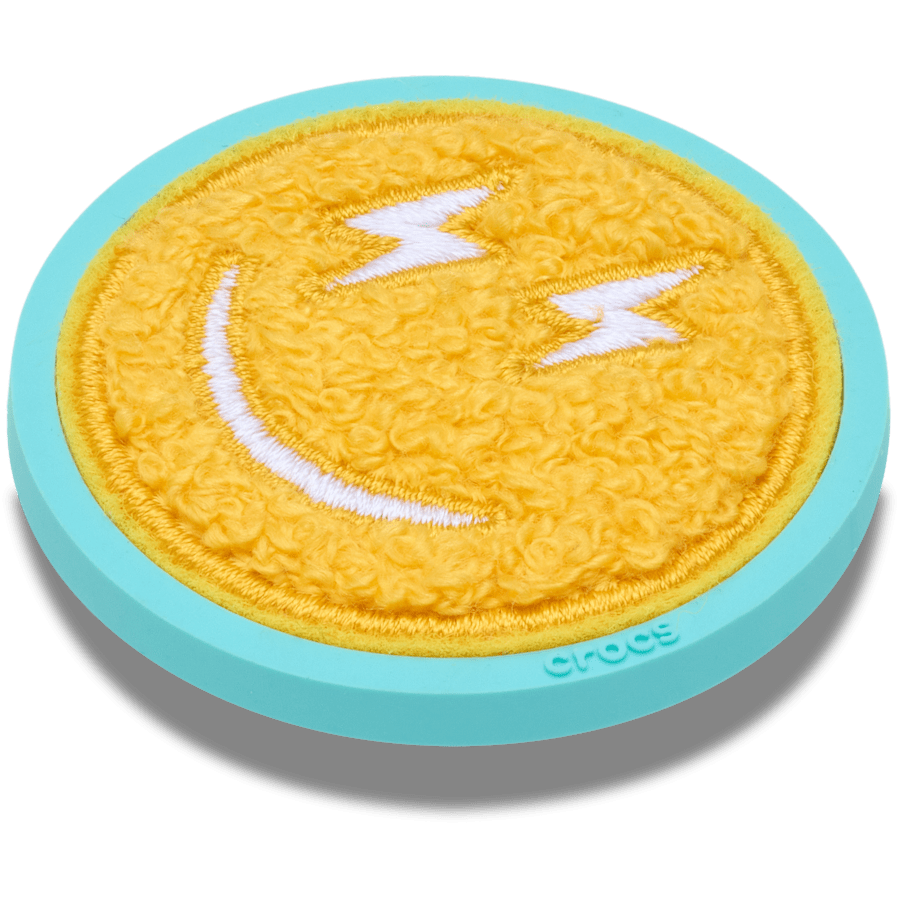Crocs Great Value Mega Chenille Happy Face Jibbitz™ charms