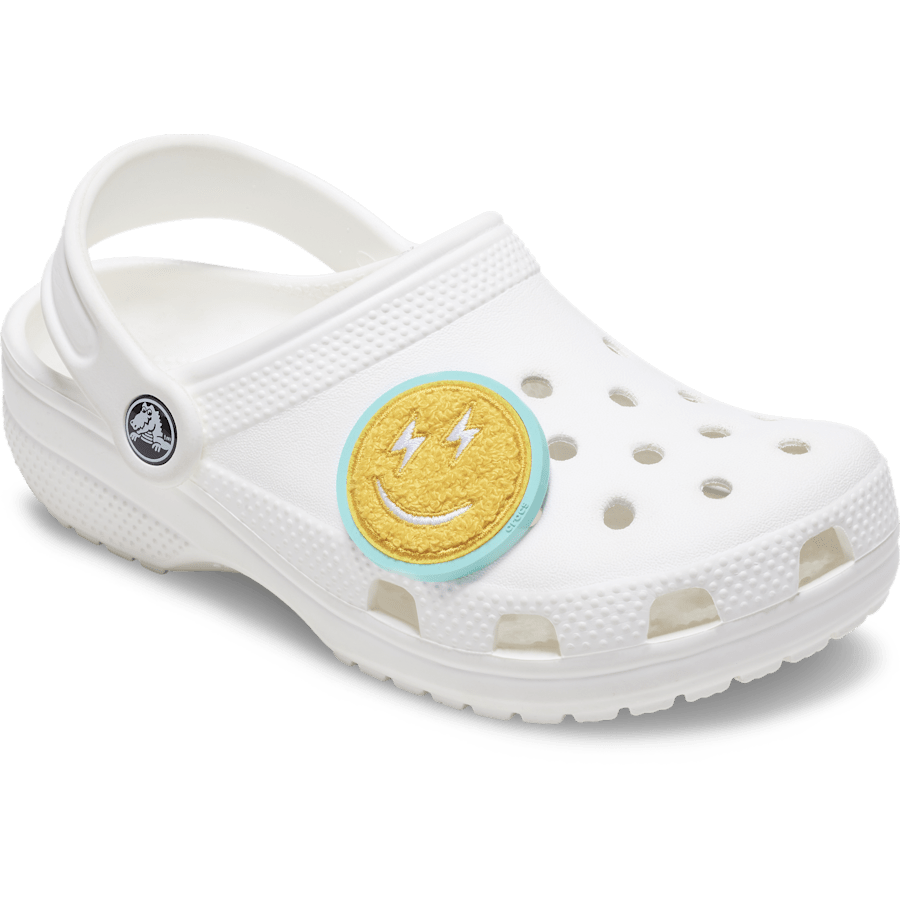 Crocs Great Value Mega Chenille Happy Face Jibbitz™ charms