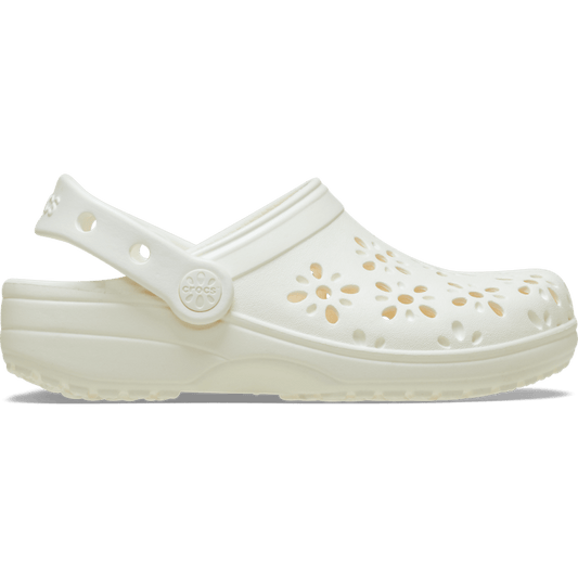 Crocs Sale Classic Floral Cut-Out Clog