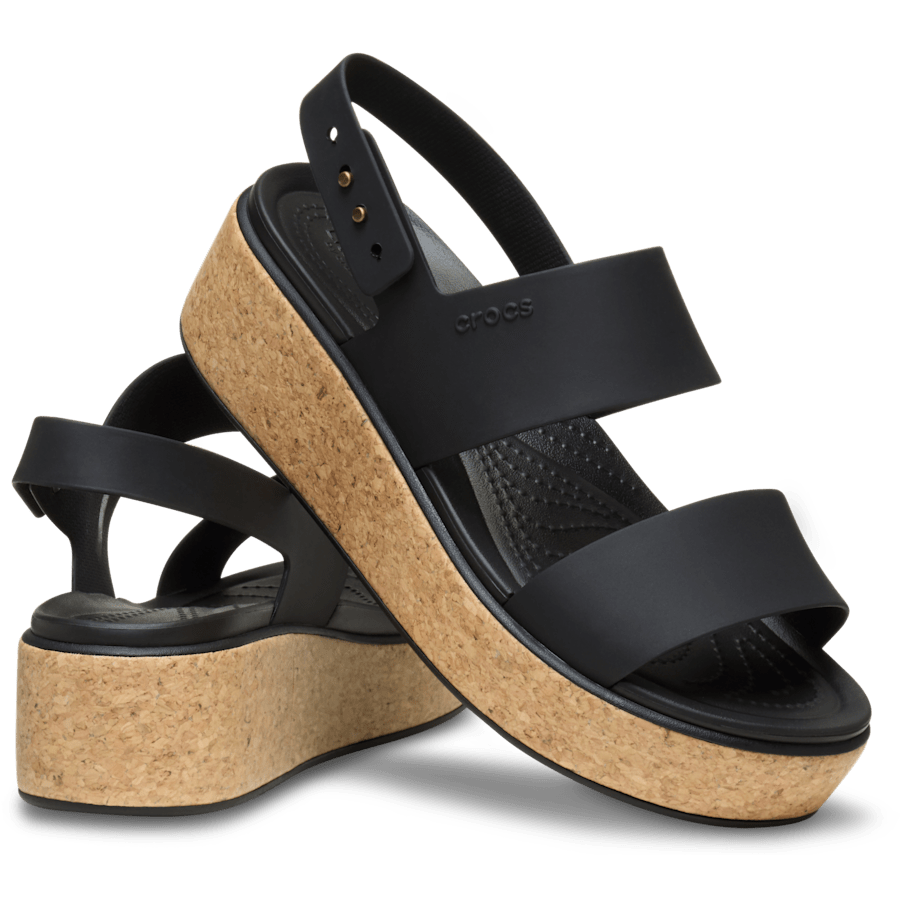 Crocs Best Price Brooklyn Cork Low Wedge