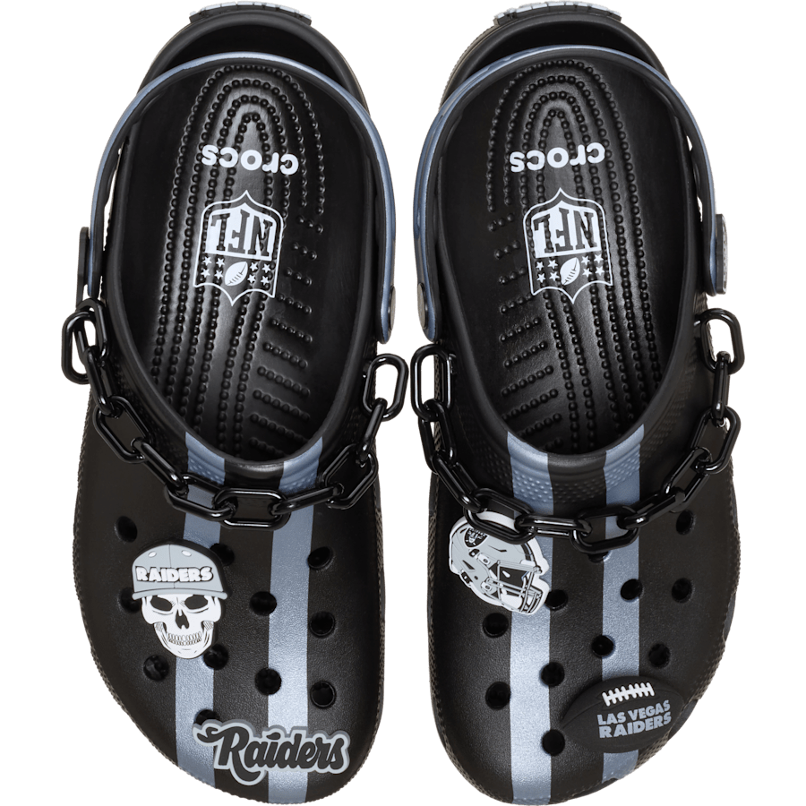 Crocs Sale NFL Las Vegas Raiders Classic Clog