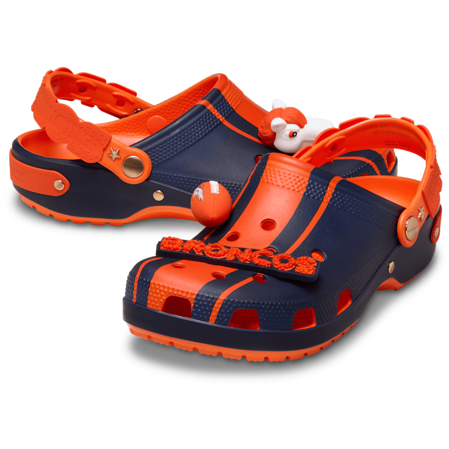 Crocs New NFL Denver Broncos Classic Clog