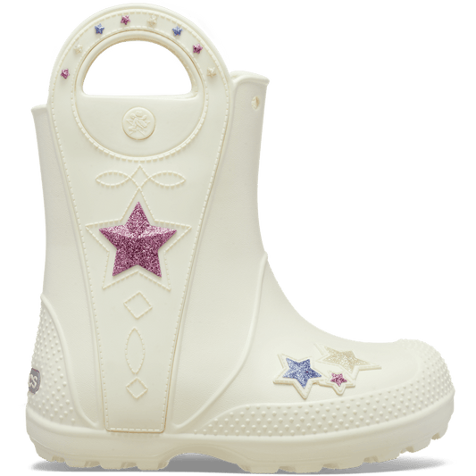 Crocs Premium Kids' Handle It Western Metallic Boot