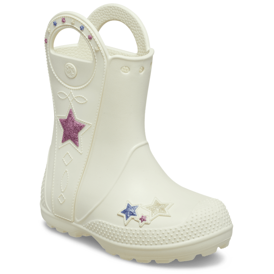 Crocs Premium Kids' Handle It Western Metallic Boot