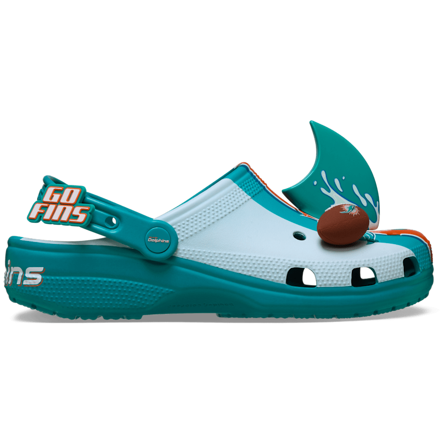 Crocs Trending NFL Miami Dolphins Classic Clog