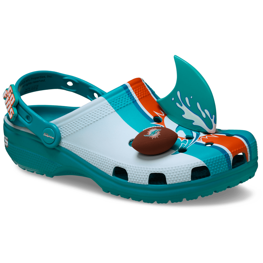 Crocs Trending NFL Miami Dolphins Classic Clog