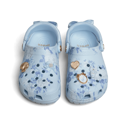 Crocs Special Offer LoveShackFancy Blue Classic Clog