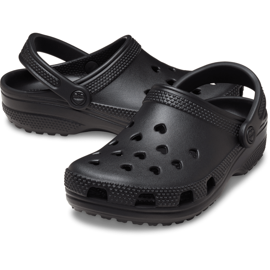 Crocs Premium Classic Hearts Cut Out Clog